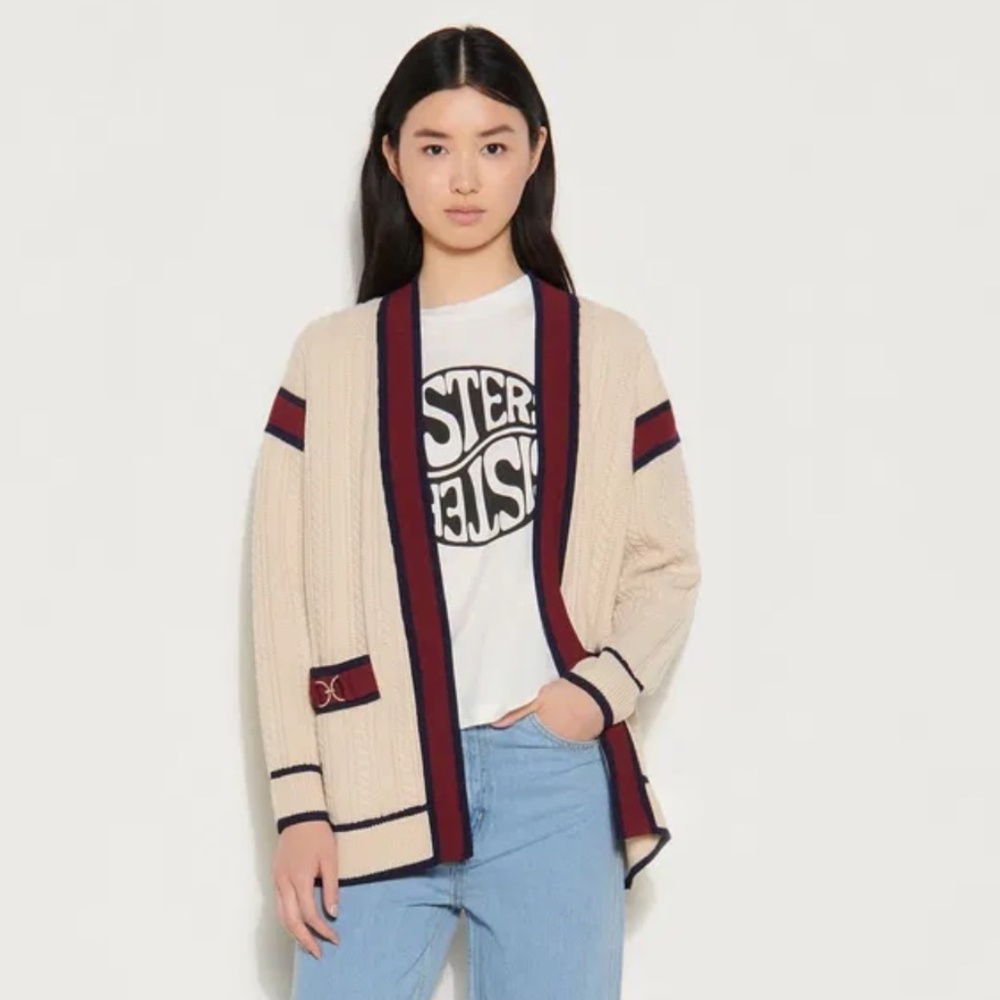 Sandro Knit Cardigan